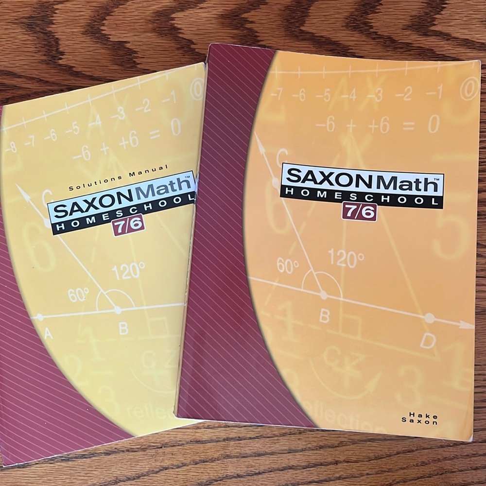 Saxon Math 7/6